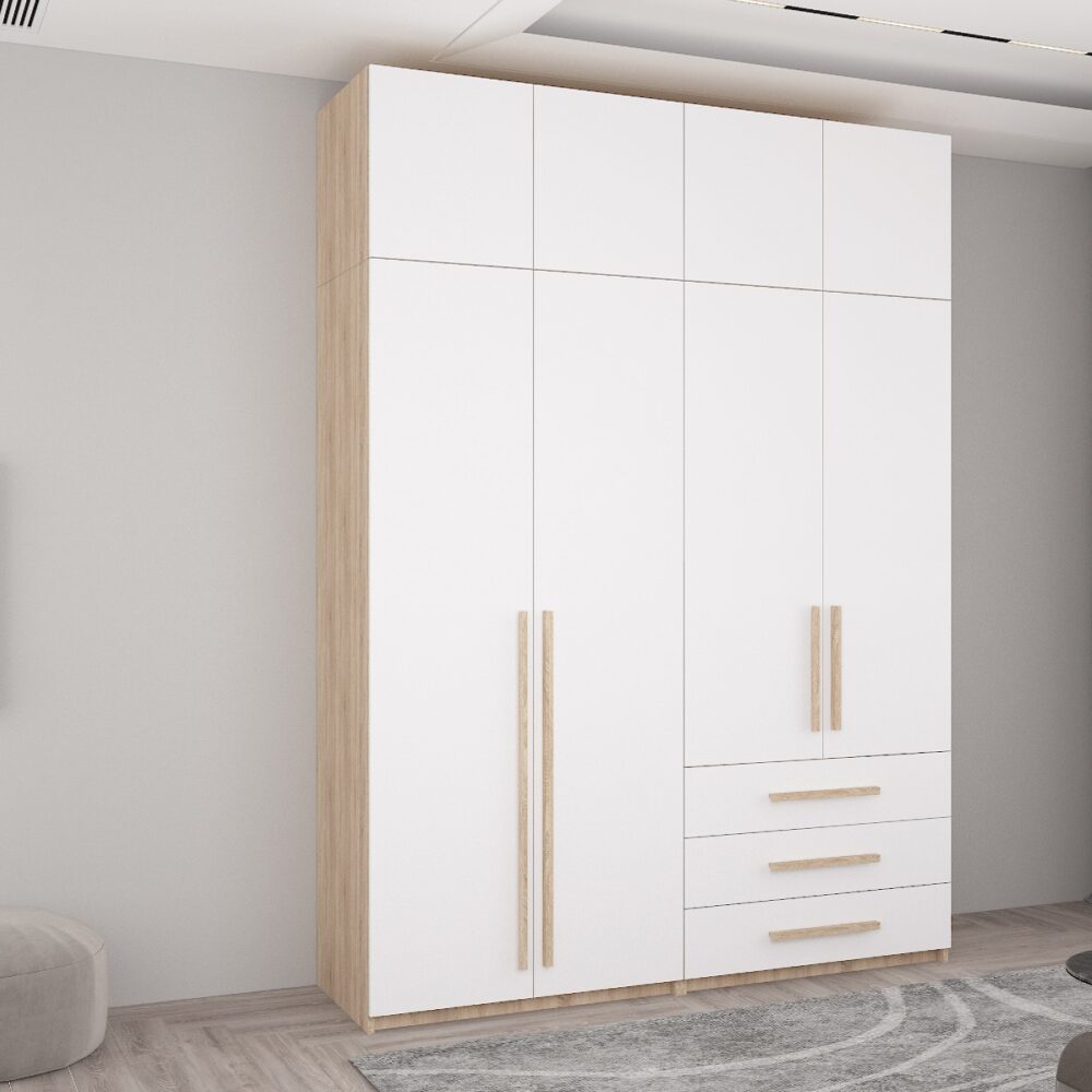 Dulap Smart-Home A+A+P+S 135x56x240/250/260H cm