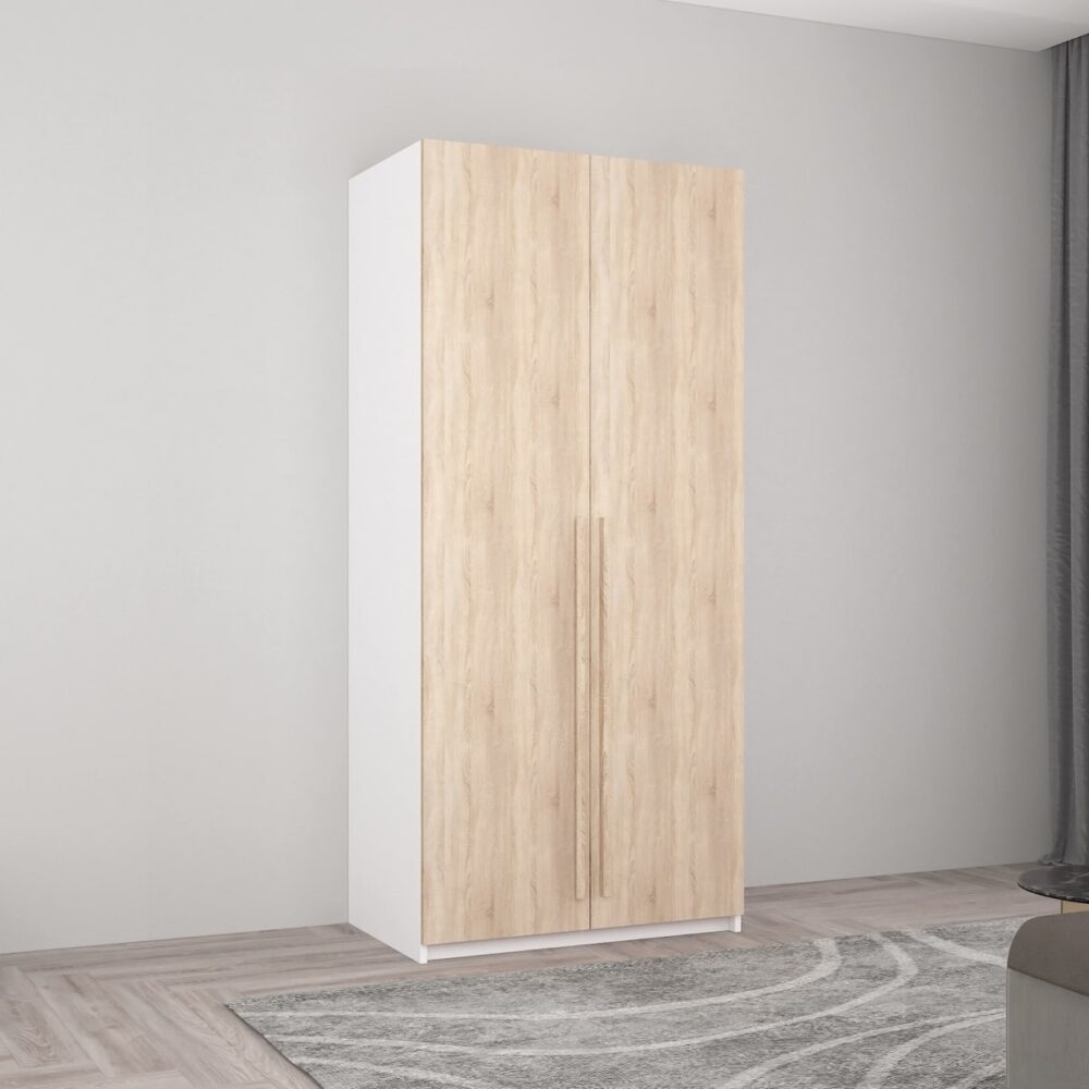 Dulap Smart-Home 0.90x0.56x2.0H m. cu bară p/u umerașe
