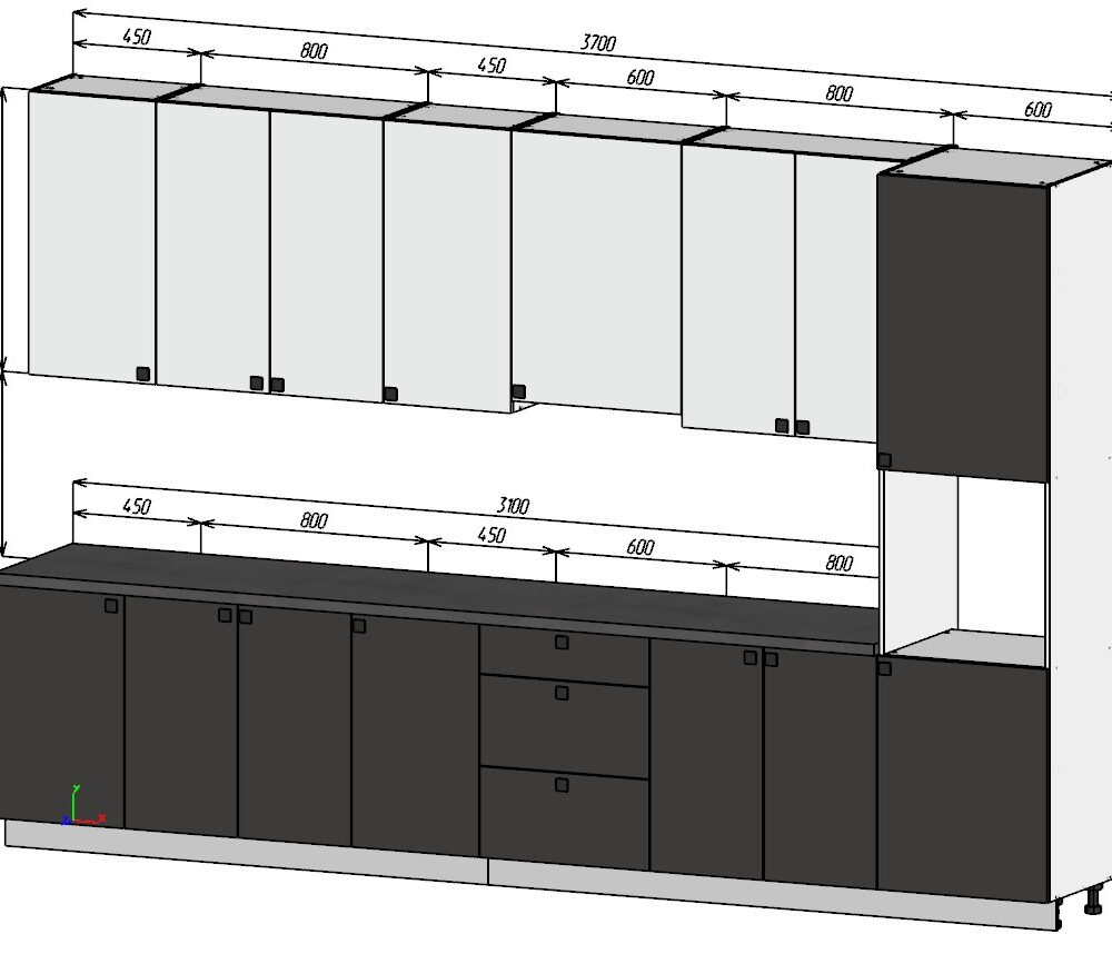 Bucatarie Magnus 3700