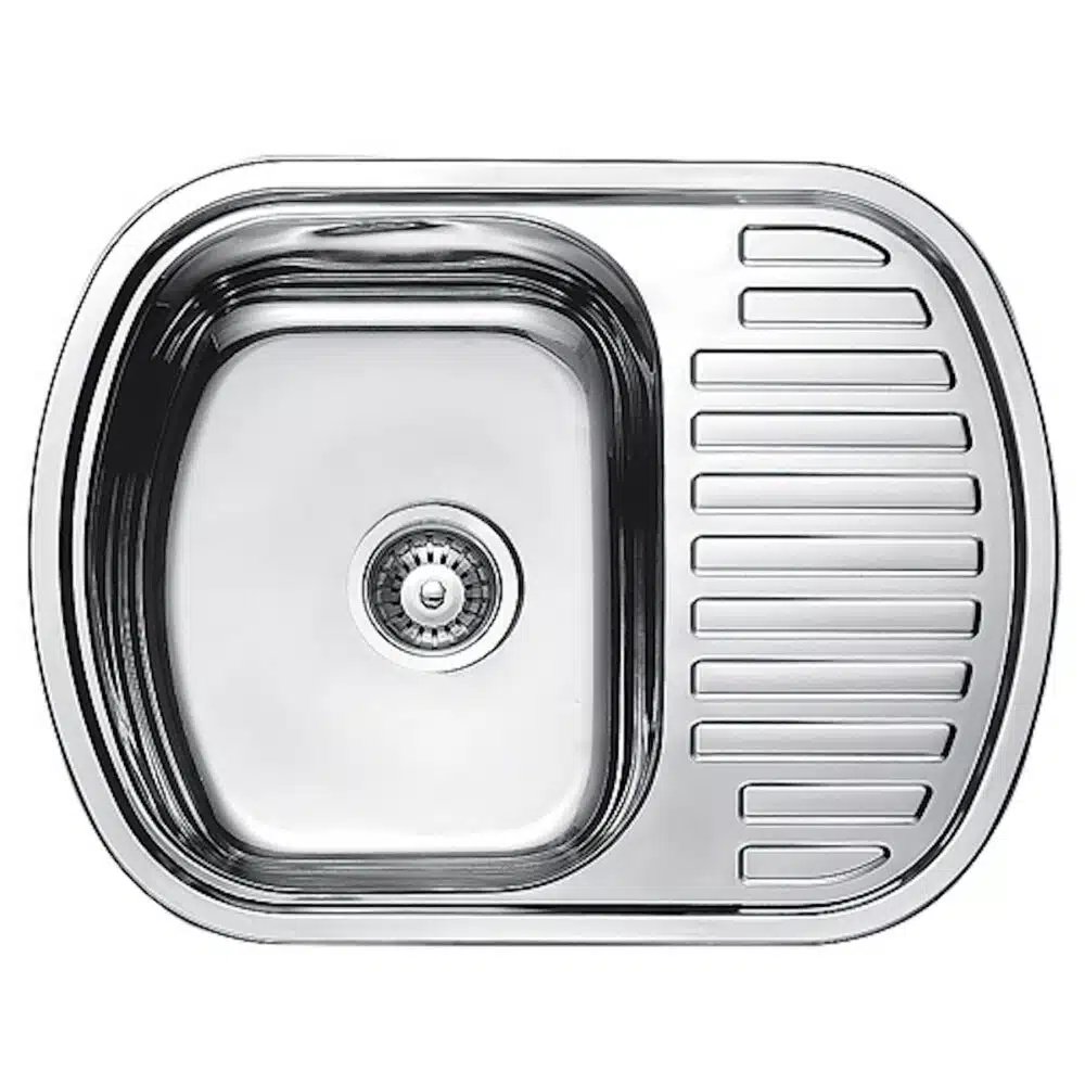 Chiuveta inox microdecor 630x490 mm