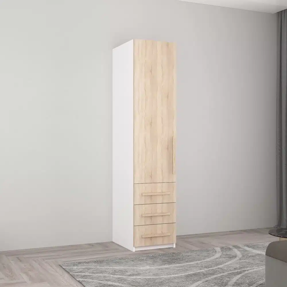 Dulap Smart-Home 0.45x0.56x2.0H m. cu polițe și sertare