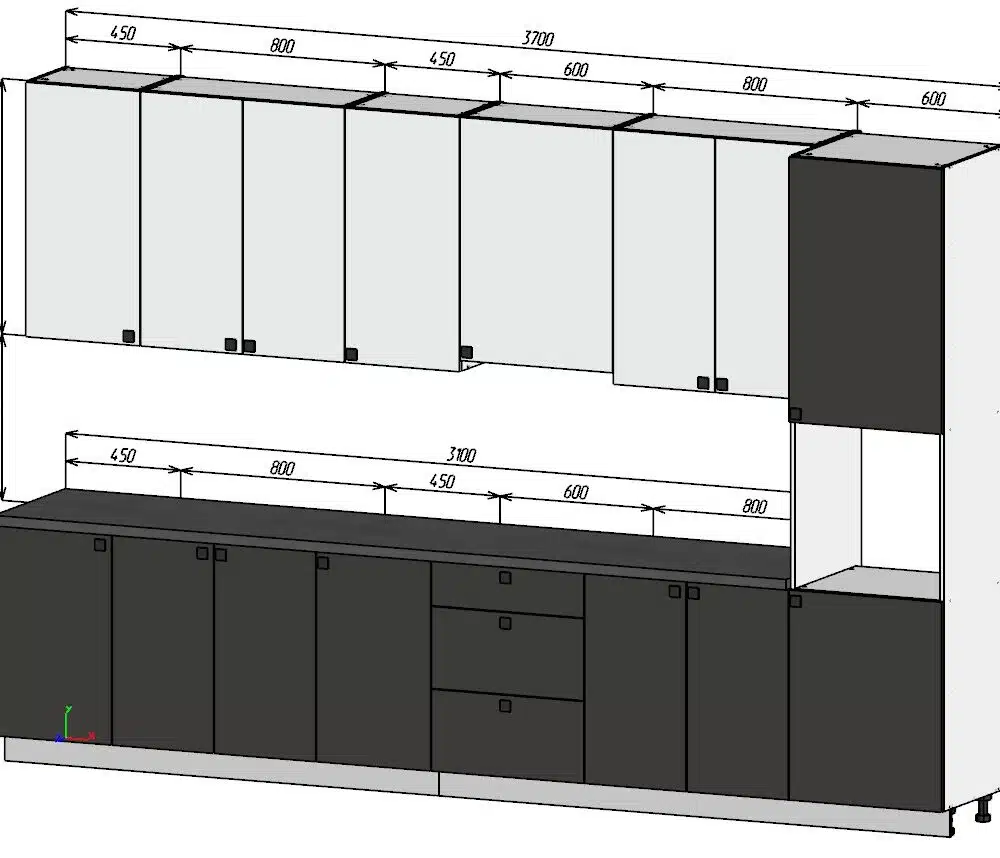 Bucatarie Magnus 3700