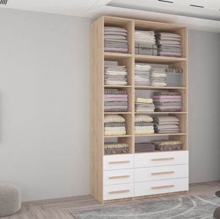 Dulap Smart-Home A+A+S+S 135x56x240/250/260H cm