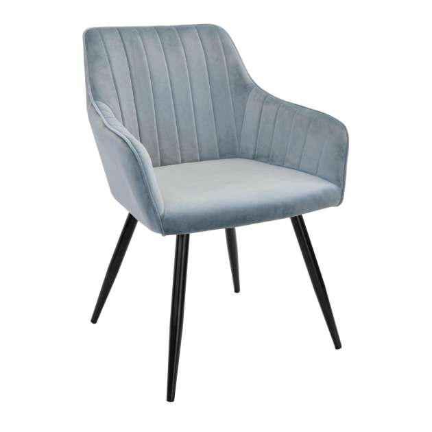 Scaun DC-1936 Iris Light Blue HLR61+Black Legs