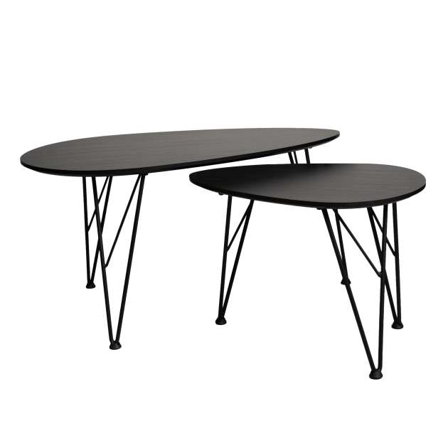 Set masa Cafea Anais Black CT-2010