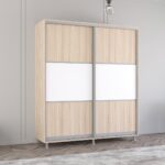 Dulap Aron-S (1.9m - 2.0m) uși glisante din PAL (K) orizontal