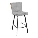 Scaun de bar Lorenz Grey JB8835