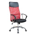 Fotoliu Birou F-63 Black+Red