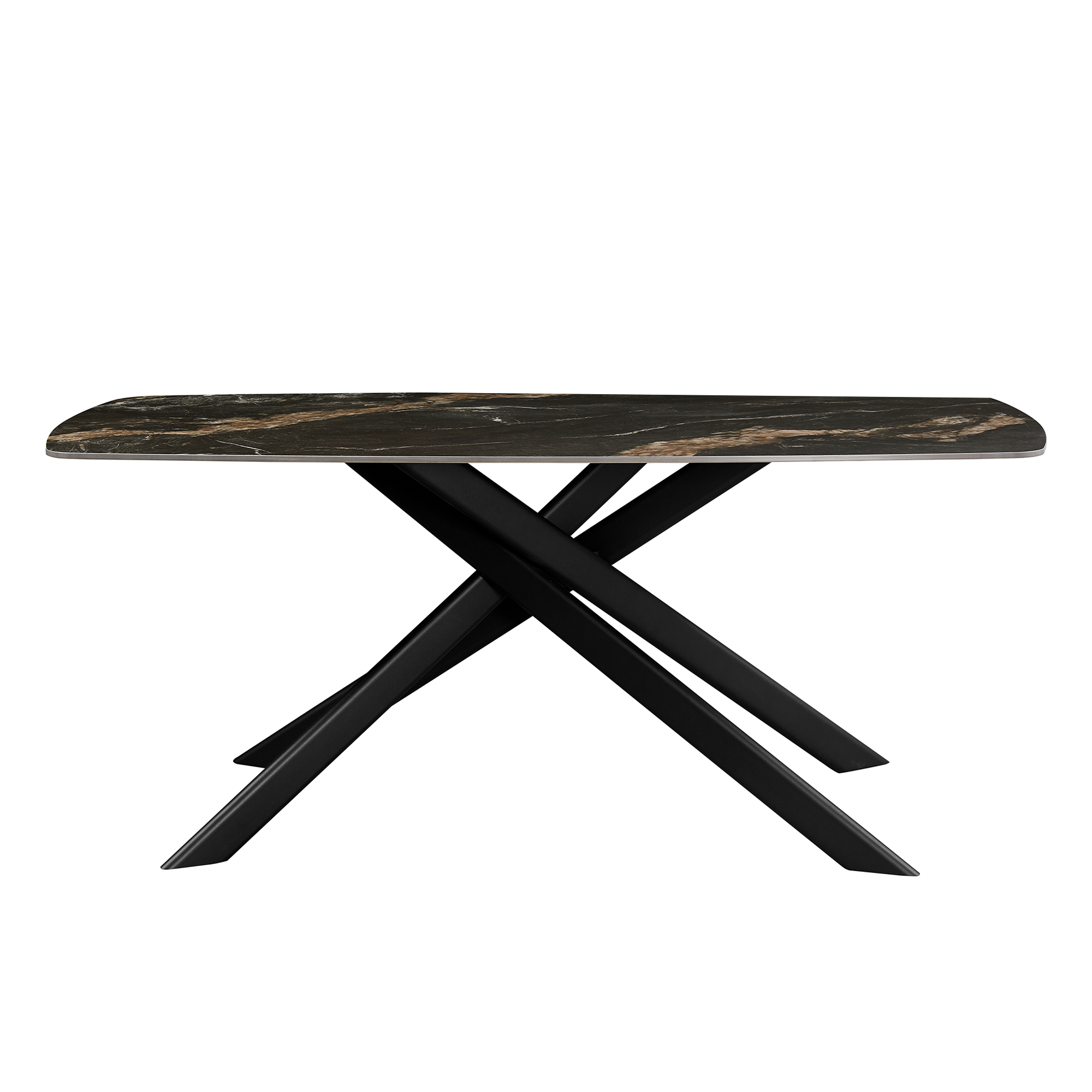 Masă Lunaria 180x90 cm Black