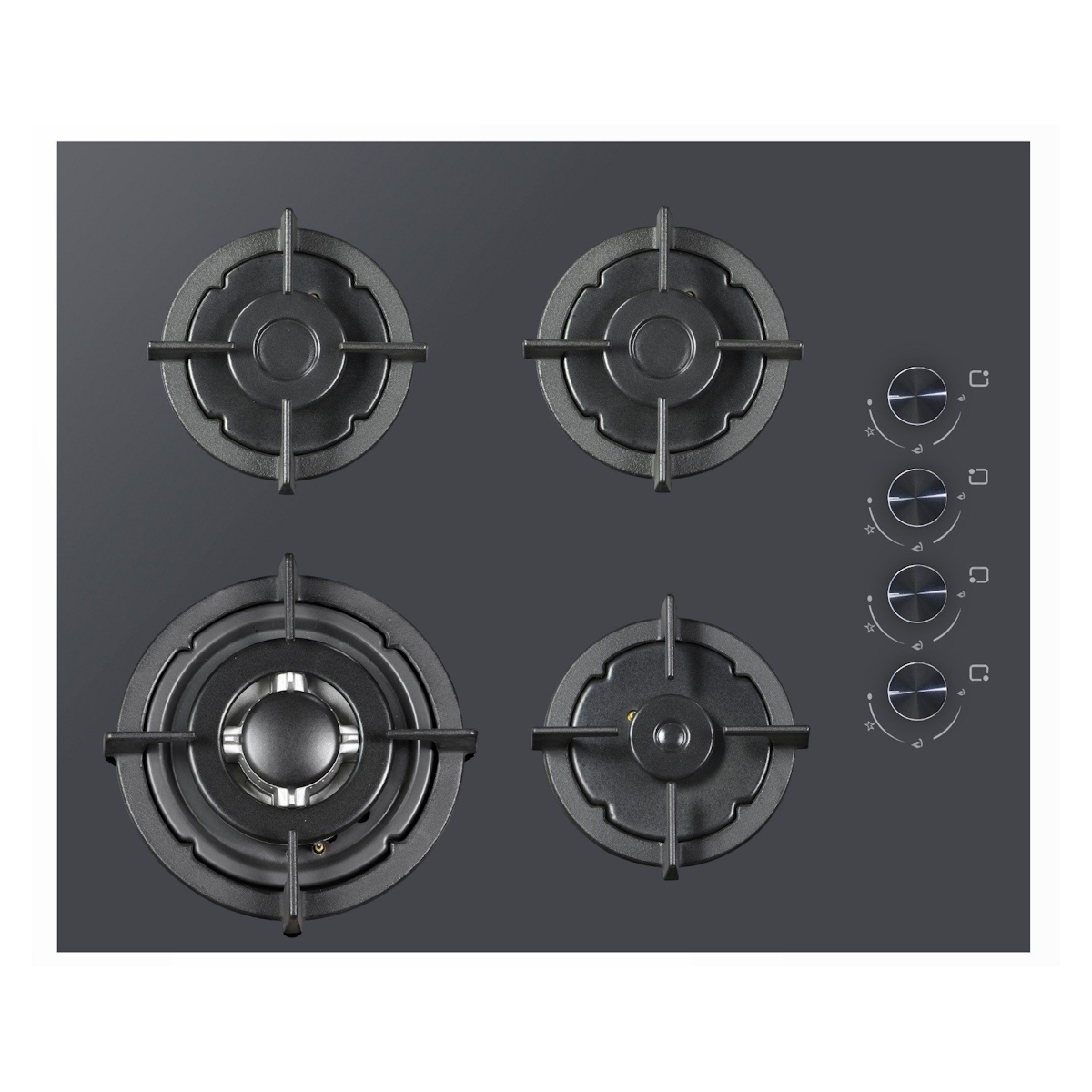 Aragaz Darko Tand EGR Grey 60 cm