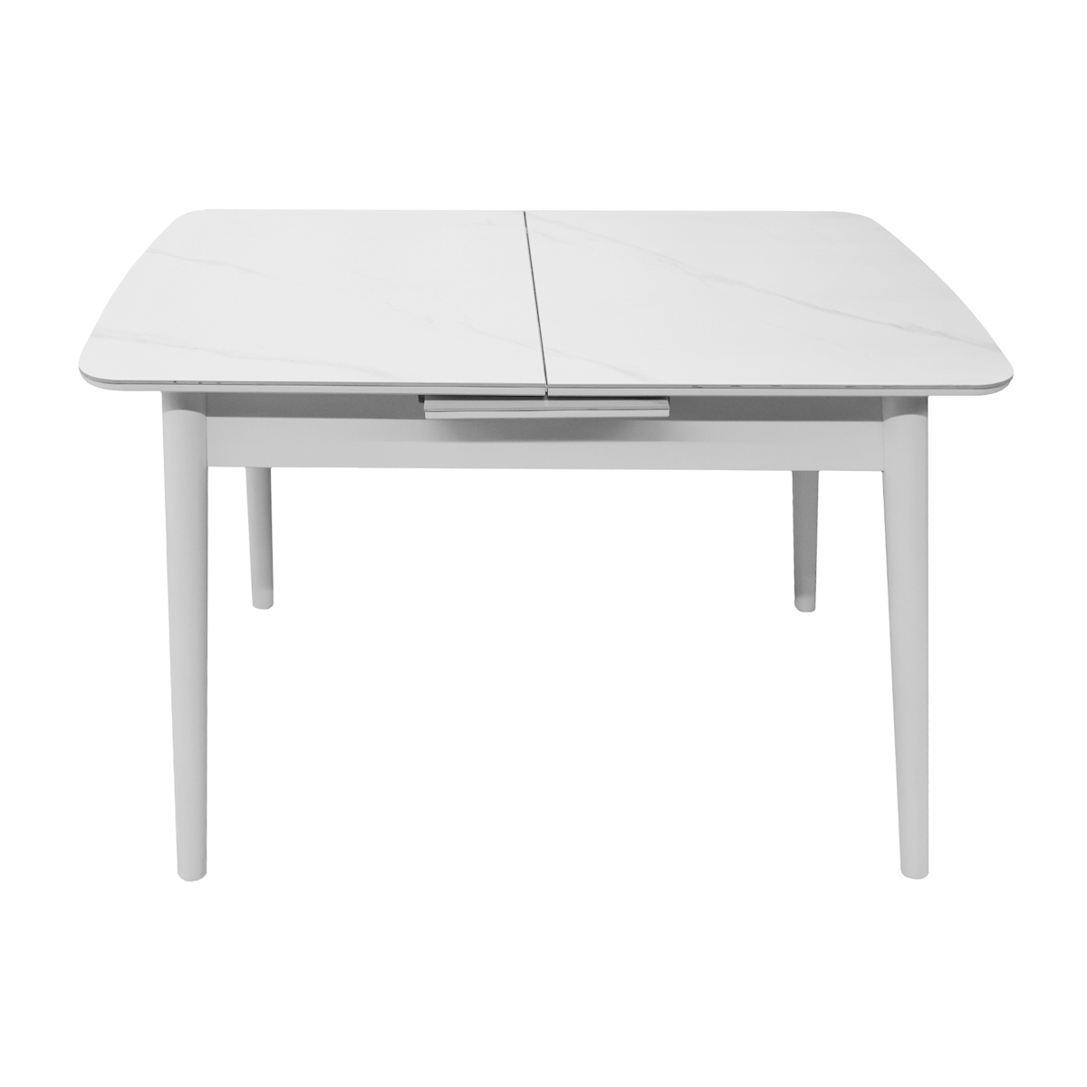 Masă Extensibilă Granna (120-150×75 cm) White + White Legs