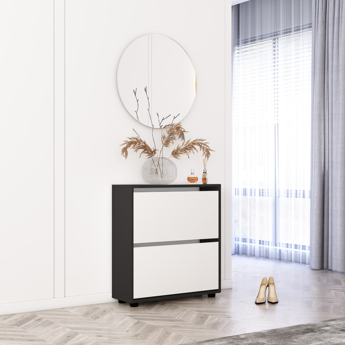 Pantofar Leo 80x27x86H cm