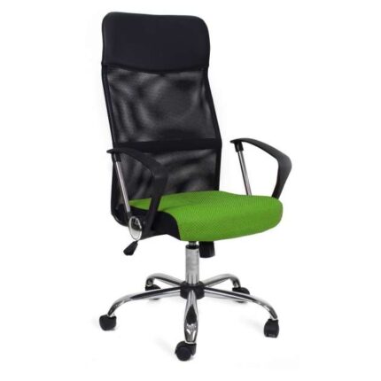 Fotoliu Birou F-63 Black+Green
