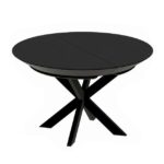 Masa Nova Furnir Black Top+Black Legs