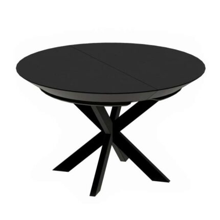 Masa Nova Furnir Black Top+Black Legs