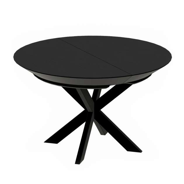 Masa Nova Furnir Black Top+Black Legs