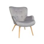 Fotoliu LEONARD HLR20 Catifea Grey