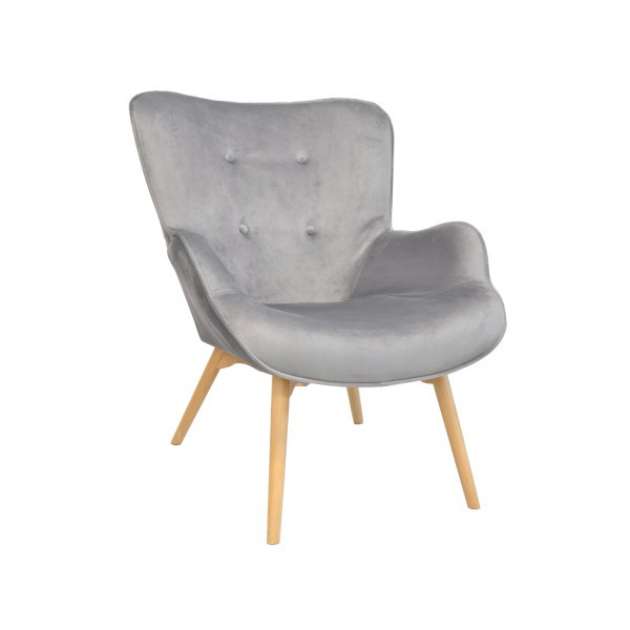 Fotoliu LEONARD HLR20 Catifea Grey