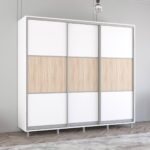 Dulap Aron (2.4m - 2.7m) uși glisante din PAL (K) orizontal