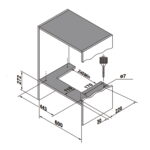 Hotă Backer Riki Slider 1000 Sensor WH White
