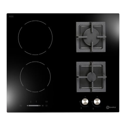 Plită combinată inducție/gaze Darko B6422 IG Black 60 cm