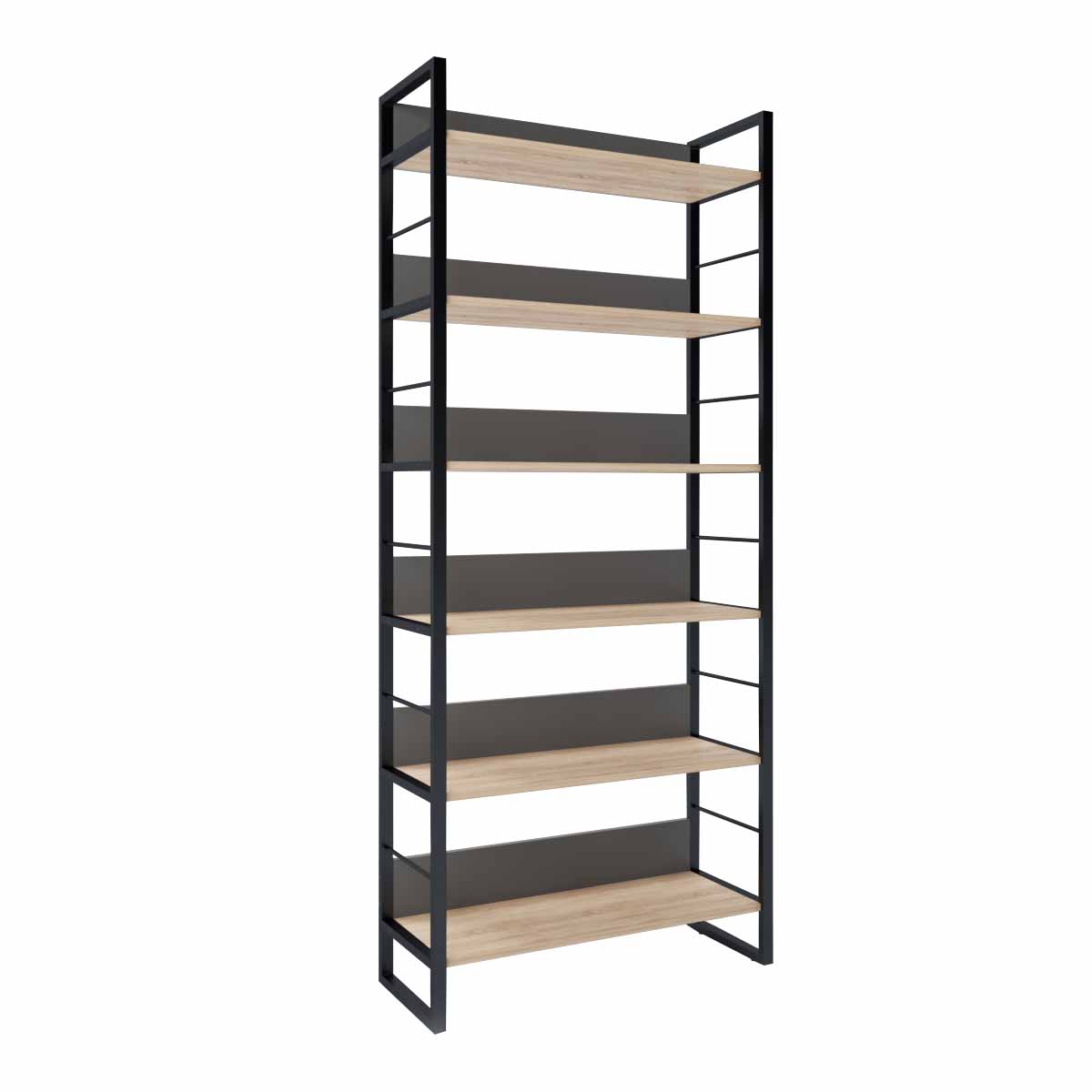Raft Urban 90 cu bare, 90x34x210H cm
