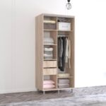 Dulap Aron (1.0m - 1.9m) uși glisante din PAL (K) orizontal