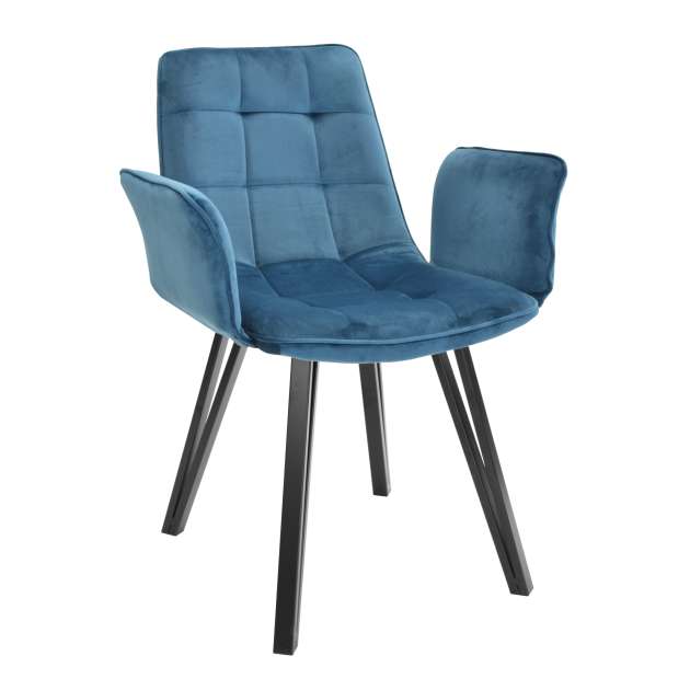 Scaun DC-18 Blue+Black Legs