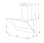 SLOPE 60 SNRC (800) WH GL Backer Hota