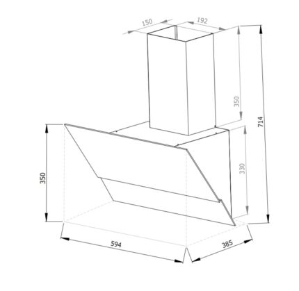 SLOPE 60 SNRC (800) WH GL Backer Hota