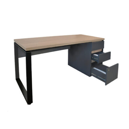 Masă Urban Box Incorporat Sonoma 1500×680 (Box partea dreaptă)