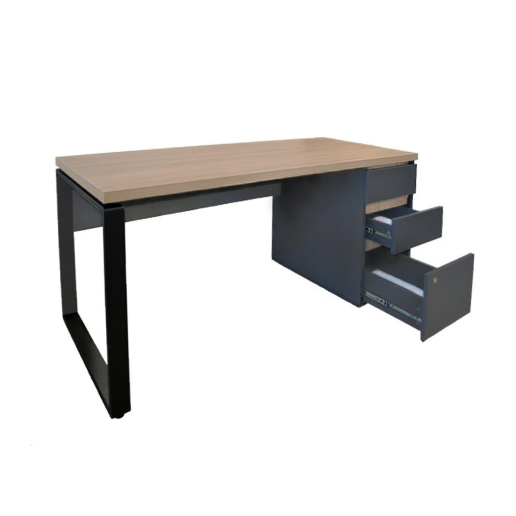 Masă Urban Box Incorporat Sonoma 1500×680 (Box partea dreaptă)