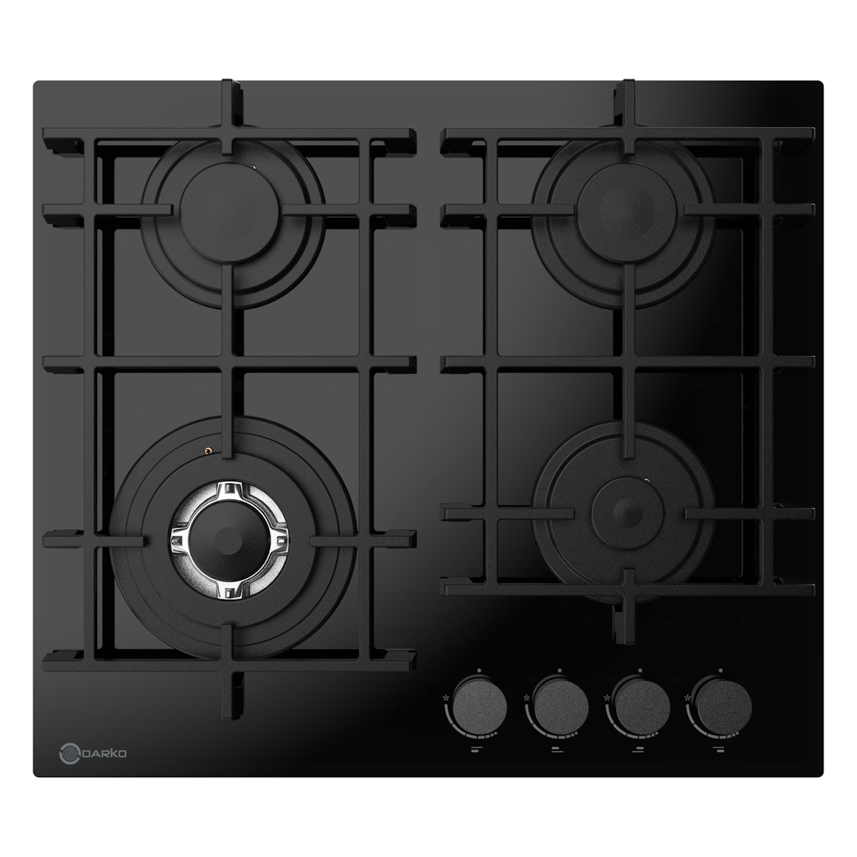 Aragaz Darko Ragna 605 BG Black 60 cm