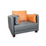 Fotoliu W1203 Grey/Orange