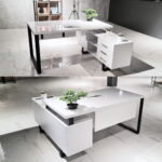 Birou Oxford PAL 150/140x75x75H cm