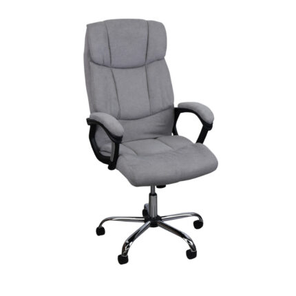 Fotoliu Birou BX-3008 Stofa Light Grey 4