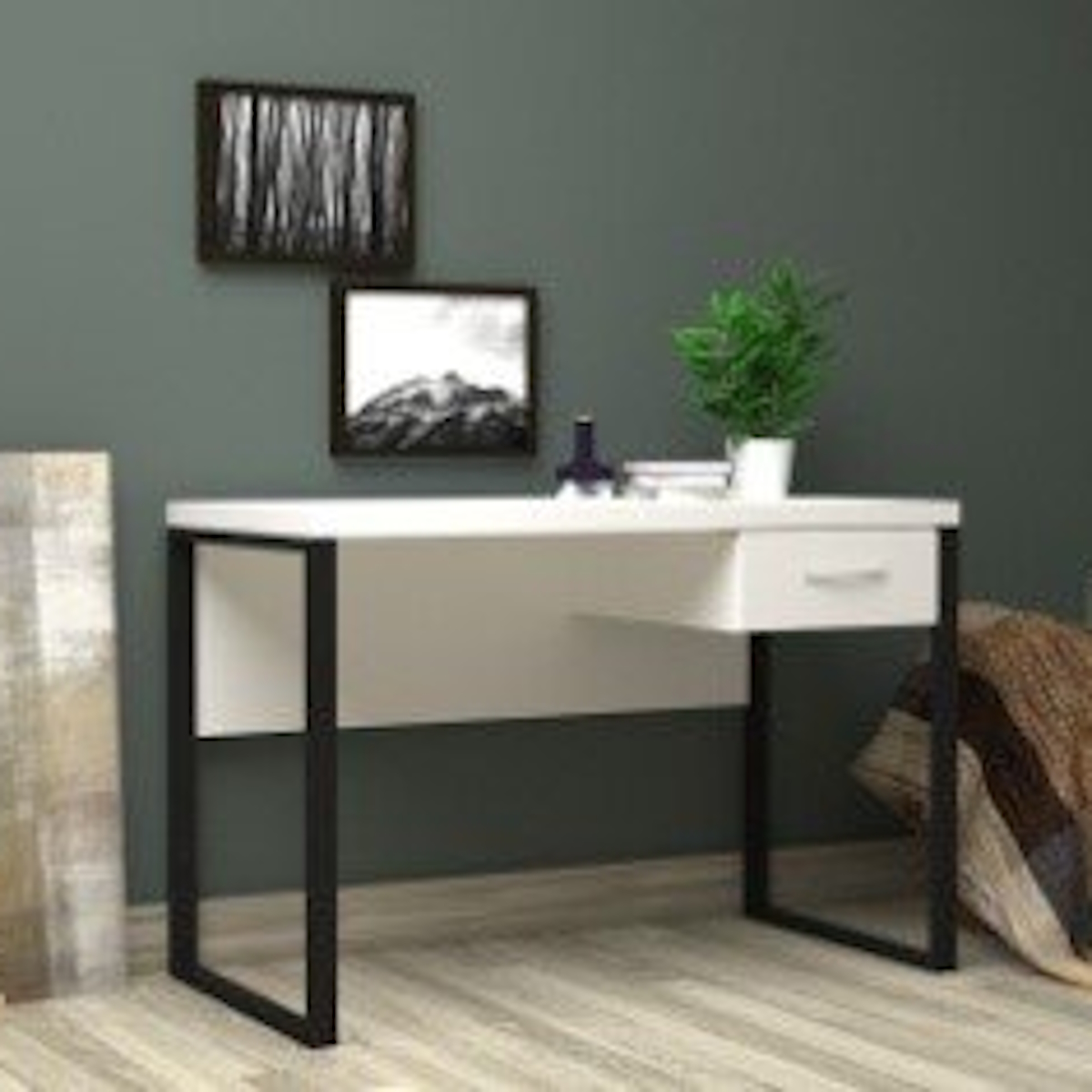 Birou M-110/1 cu sertar 110x55x75H cm