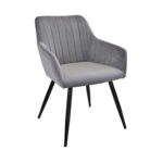 Scaun DC-1936 Iris Grey+Black Legs