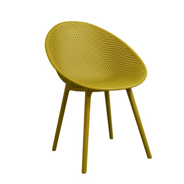 Scaun Terasa Castor Yellow