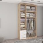 Dulap Smart-Home A+A+B+S 135x56x240/250/260H cm