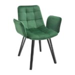 Scaun DC-18 Green+Black Legs