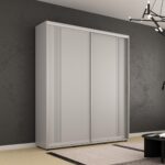 Dulap Compact (1.8-2.3 m.) uși glisante PAL cu ornament linii