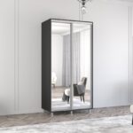 Dulap Aron-S (1.0m - 1.8m) uși glisante din oglinzi