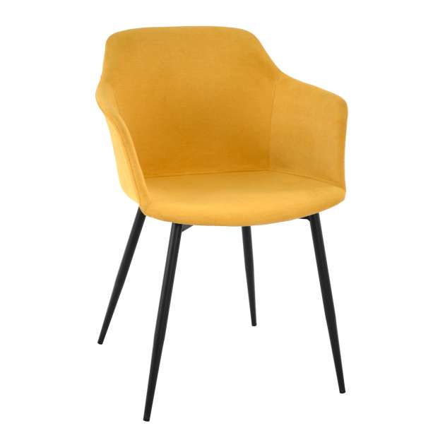 Scaun ASTER Yellow SL-7047QB+Black Legs