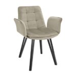 Scaun DC-18 Beige HLR8+Black Legs