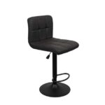 Scaun de bar SB-044 BlackPU (WAX424)+Black Leg
