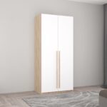 Dulap Smart-Home 0.90x0.56x2.0H m. cu bară p/u umerașe