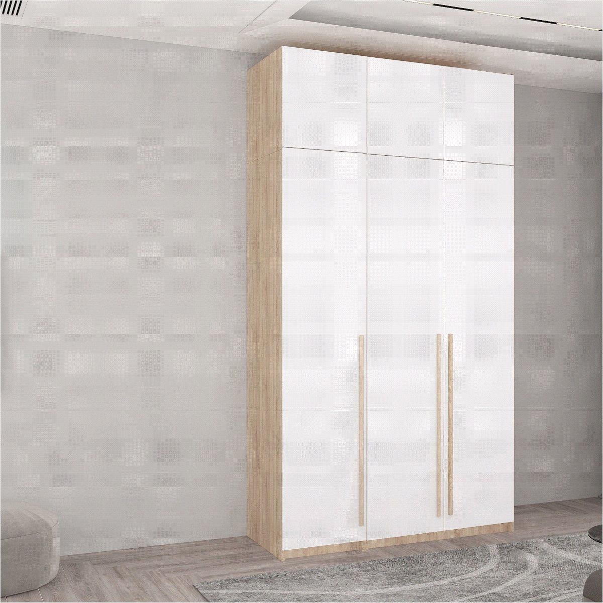 Dulap Smart-Home A+A+P+P 135x56x240/250/260H cm