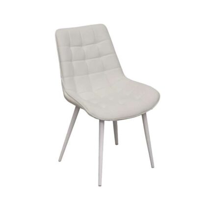 Scaun Hans White PU Cosy 20+White Legs