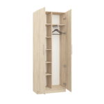 Dulap haine combinat Practik (80x40x210H cm)